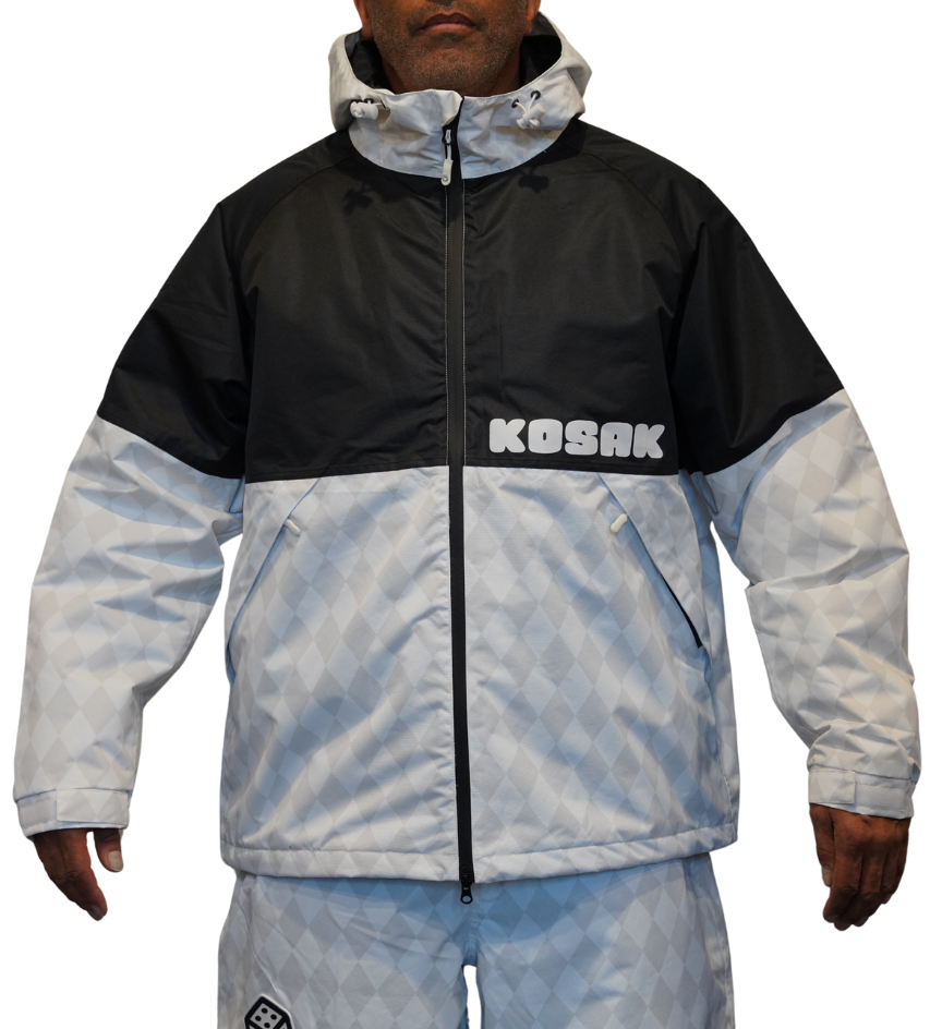 The Hard 8 Black and White Jacket – Kosak