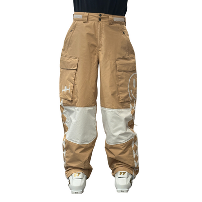 Khaki and White Mogul pants