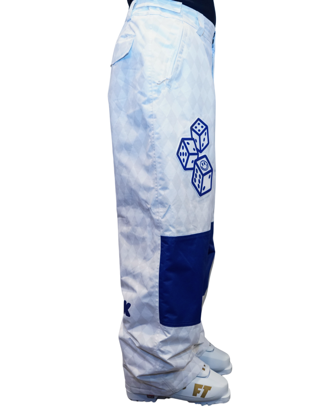 The Hard 8 White and Blue