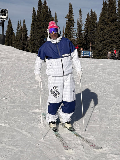 The Hard 8 White and Blue