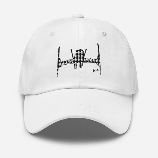 Kosak Argyle curved brim hat